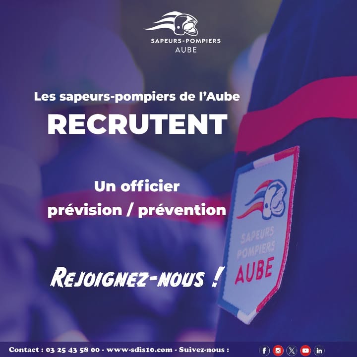 Sapeurs Pompiers de l'AUBE - SDIS 10