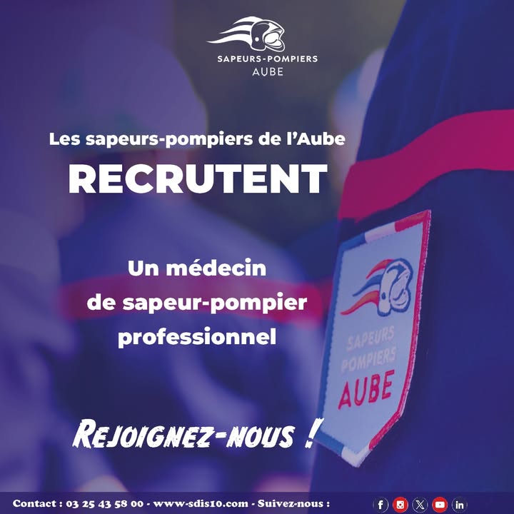 Sapeurs Pompiers de l'AUBE - SDIS 10